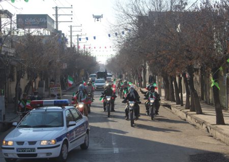 برگزاری راهپیمایی خودرویی و موتوری 22 بهمن ماه در پلدشت+ تصاویر