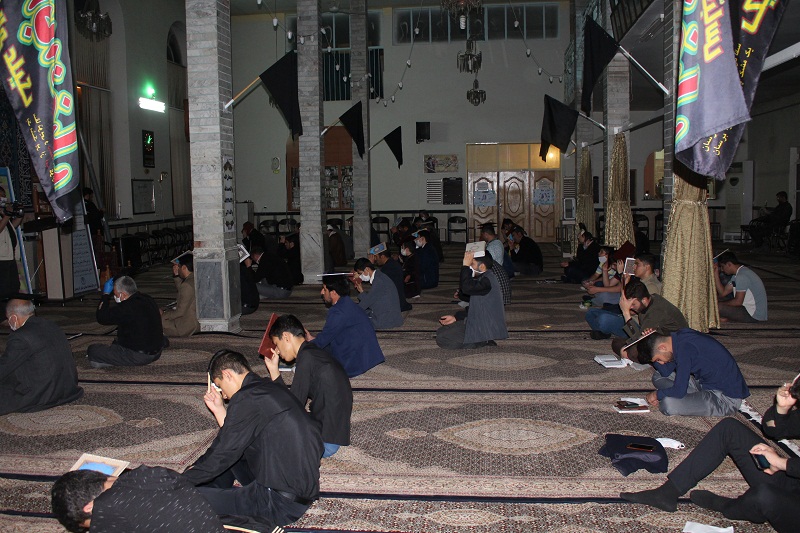 مراسم احیای شب بیست و سوم رمضان در مسجد جامع پلدشت+ تصاویر
