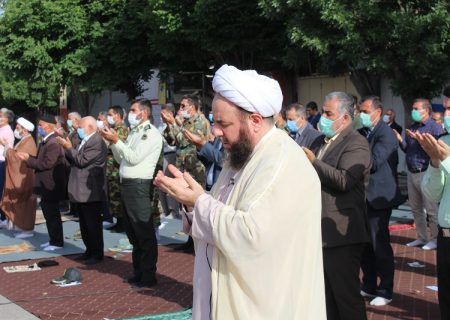 نماز عید فطر در پلدشت اقامه شد+تصاویر