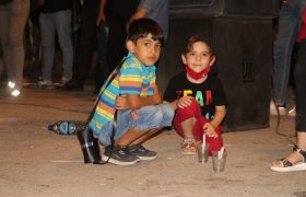 شام غریبان امام حسین (ع) در پلدشت+ تصاویر