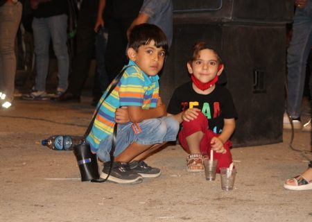 شام غریبان امام حسین (ع) در پلدشت+ تصاویر