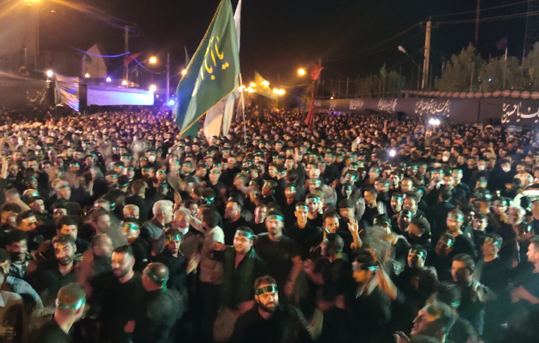 شب چهارم ماه محرم الحرام در پلدشت/ اجتماع ۱۲ هزار نفری عزاداران منطقه آزاد ماکو در پلدشت