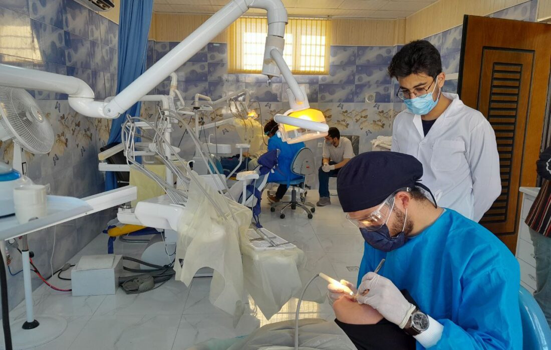 حضور تیم‌های دندانپزشکی در روستاهای محروم پلدشت