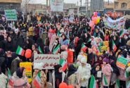 حضور پر شور مردم پلدشت در جشن ۴۴ سالگی انقلاب اسلامی