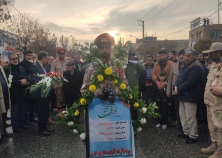 استقبال باشکوه مردم پلدشت از شهید گمنام دوران دفاع مقدس