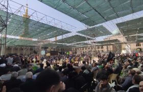 حضور زائران پلدشتی در مراسم ارتحال امام خمینی (ره)