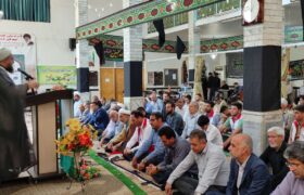 مراسم گرامیداشت سالروز اقامه اولین نمازجمعه در پلدشت