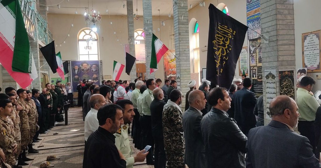 آیین گرامیداشت شهدای دولت در پلدشت