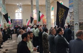 آیین گرامیداشت شهدای دولت در پلدشت