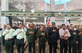 مراسم بزرگداشت شهدای تجاوز رژیم صهیونیستی به ایران