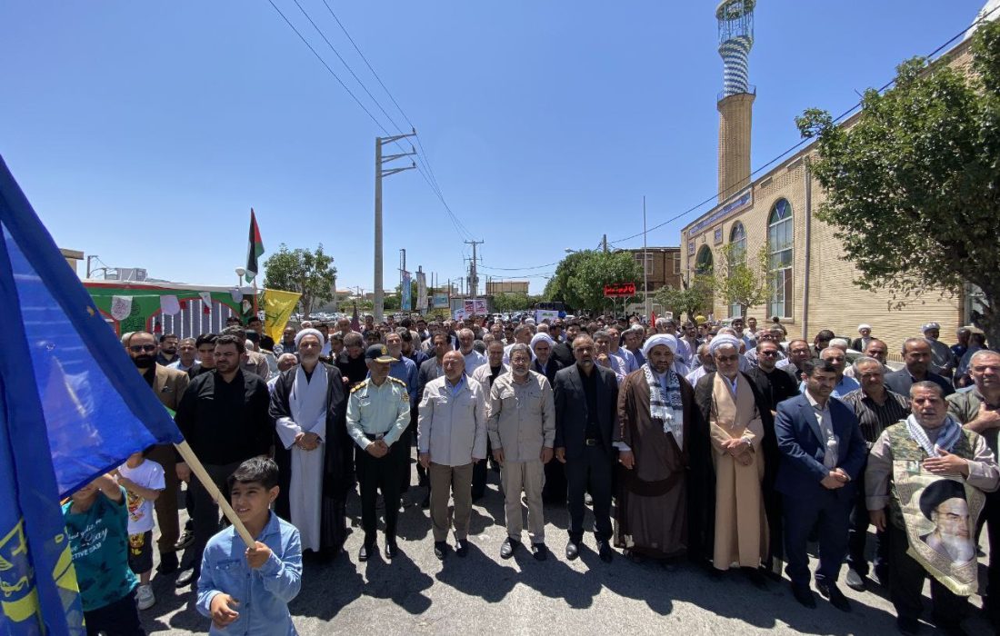 فریاد خشم پلدشتی‌ها علیه رژیم صهیونیستی