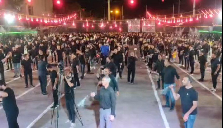 مراسم عزاداری شب سوم محرم در پلدشت