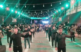 مراسم عزاداری شب پنجم محرم در پلدشت