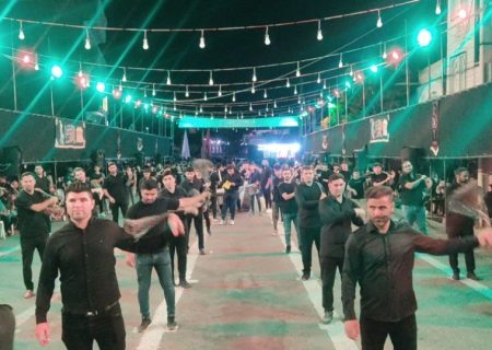 مراسم عزاداری شب پنجم محرم در پلدشت