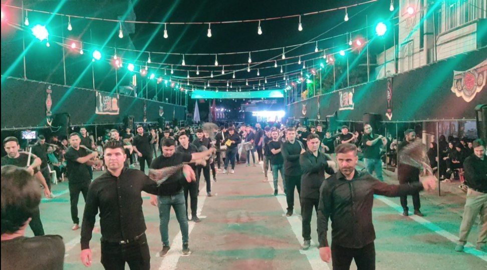 مراسم عزاداری شب پنجم محرم در پلدشت