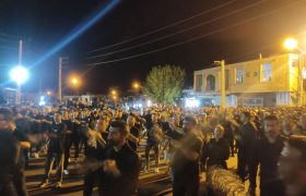 طنین نوای لبیک یا خامنه‌ای در پلدشت