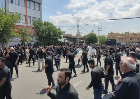 پلدشت در عاشورای حسینی خون گریست