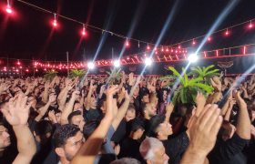 اجتماع عزاداران منطقه آزاد ماکو در پلدشت