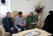هدیه متبرک به فرزند شهید جمال دلایی میلان