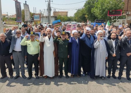 راهپیمایی ضدصهیونیستی «جمعه خشم» در پلدشت