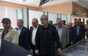 بازدید اعضا کمیسیون امنیت ملی مجلس از پایانه مرزی پلدشت