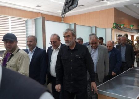 بازدید اعضا کمیسیون امنیت ملی مجلس از پایانه مرزی پلدشت