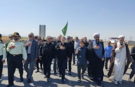 پیاده‌روی جاماندگان اربعین در پلدشت