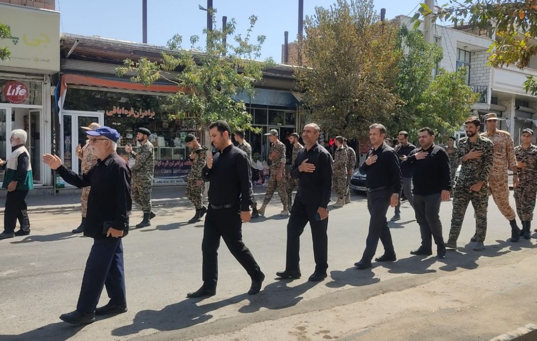 پلدشت در سالروز شهادت امام رضا (ع) به سوگ نشست