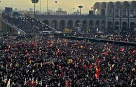 حضور پرشور مردم دلداده در مراسم وداع با پیکر قائد