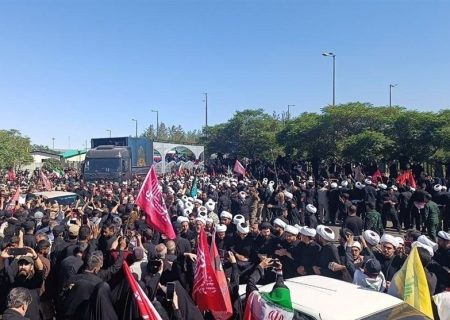 تشییع «آقای شهید ایران» در مشهدالرضا