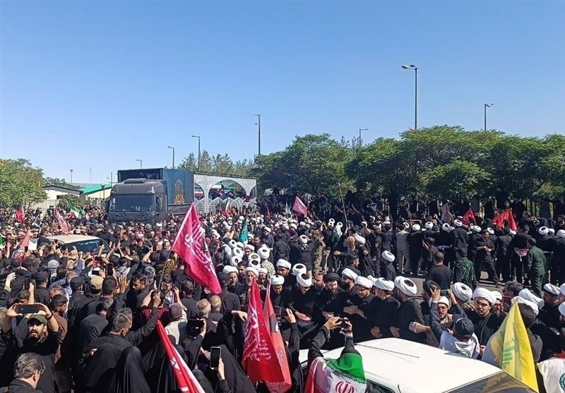 تشییع «آقای شهید ایران» در مشهدالرضا
