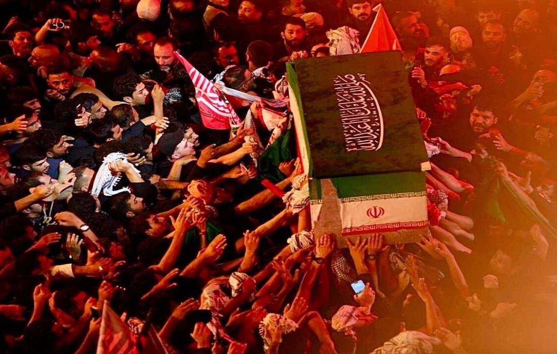 پایان مراسم تشییع امام مجاهد شهید در کربلا
