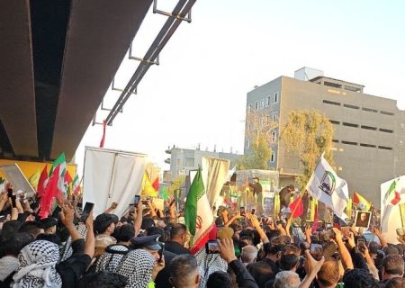 تشییع پیکر امام شهید در نجف اشرف