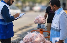 جمع‌آوری ۱۲۰ کیلو مرغ غیربهداشتی