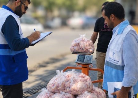جمع‌آوری ۱۲۰ کیلو مرغ غیربهداشتی
