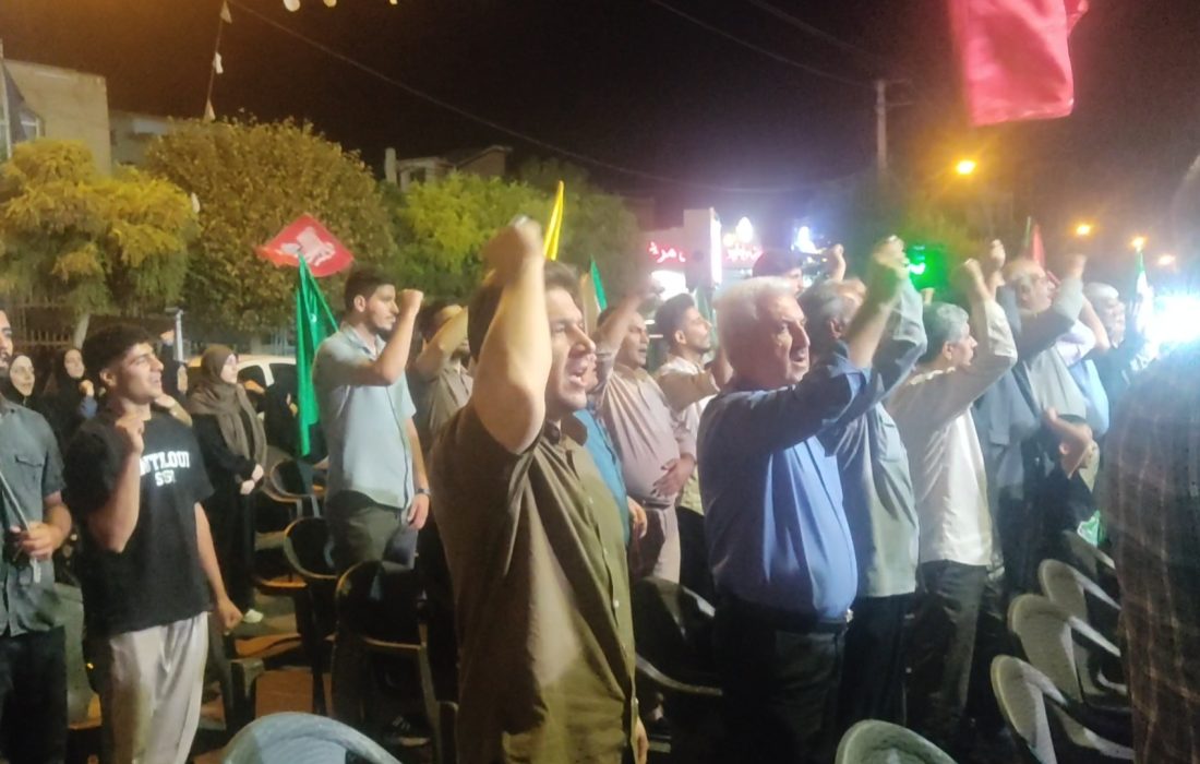 شب ‌۲۰۴ وفاداری در خیابان‌های پلدشت