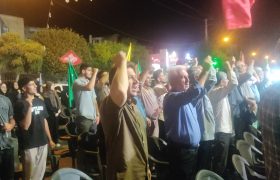 شب ‌۲۰۴ وفاداری در خیابان‌های پلدشت