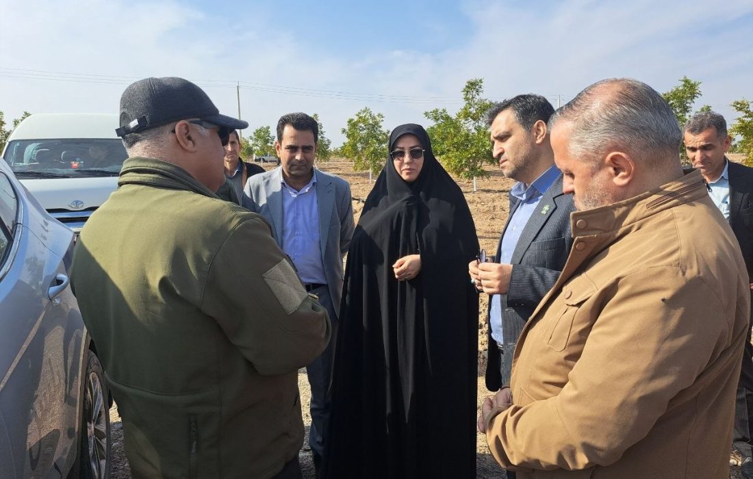 بازدید پارلمانی از باغ گردوی ماکو