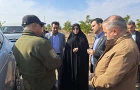 بازدید پارلمانی از باغ گردوی ماکو