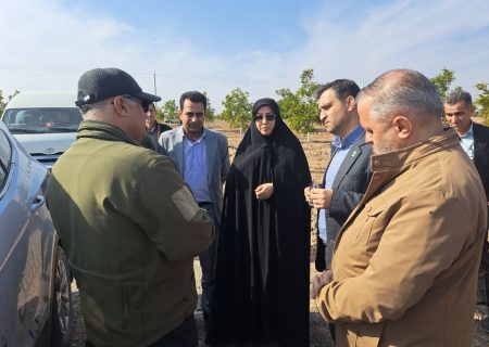 بازدید پارلمانی از باغ گردوی ماکو